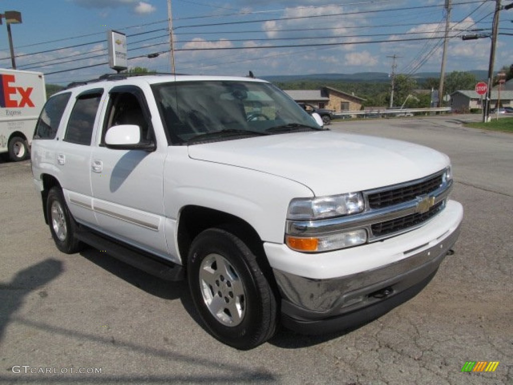 2006 Tahoe LT 4x4 - Summit White / Gray/Dark Charcoal photo #11