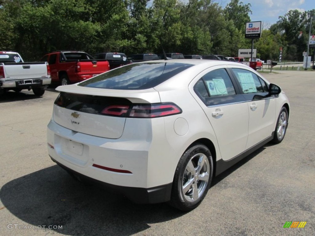 White Diamond Tricoat 2013 Chevrolet Volt Standard Volt Model Exterior Photo #70008607