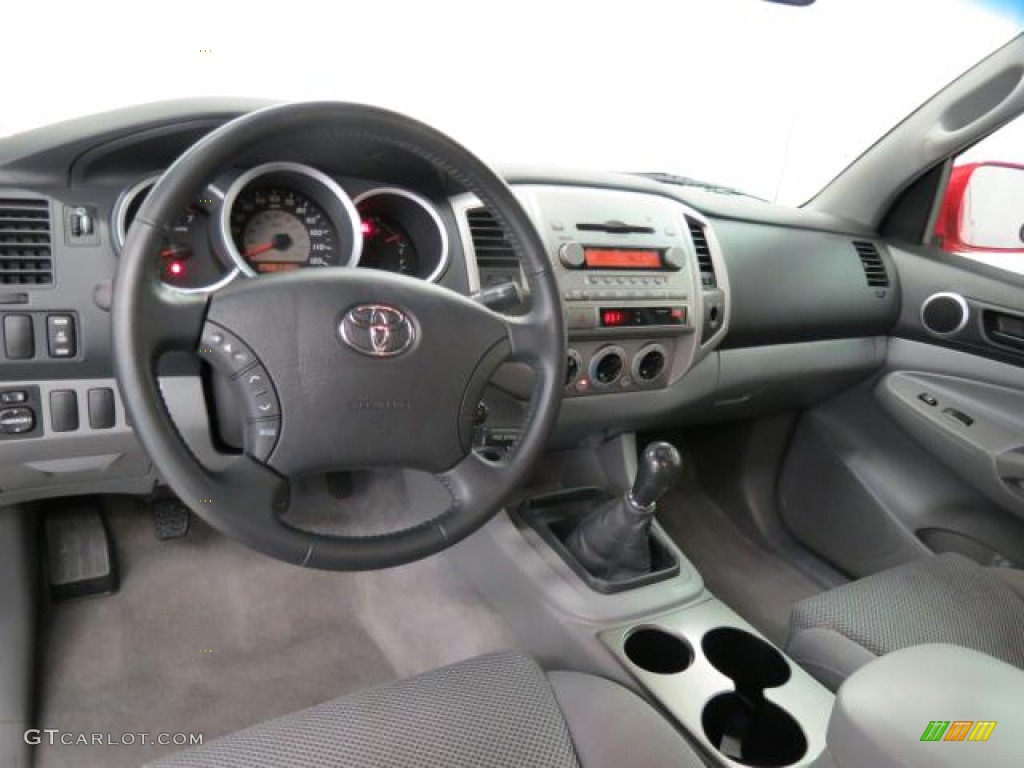 Graphite Gray Interior 2005 Toyota Tacoma X-Runner Photo #70008798