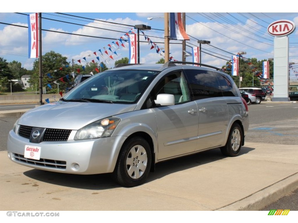 2004 Quest 3.5 S - Silver Mist Metallic / Gray photo #1