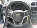 Jet Black 2013 Chevrolet Malibu LT Steering Wheel