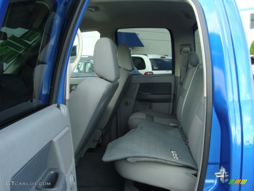 2007 Ram 1500 SLT Quad Cab 4x4 - Electric Blue Pearl / Medium Slate Gray photo #8