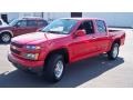 2012 Victory Red Chevrolet Colorado LT Crew Cab 4x4  photo #1