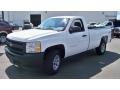 2012 Summit White Chevrolet Silverado 1500 Work Truck Regular Cab 4x4  photo #1