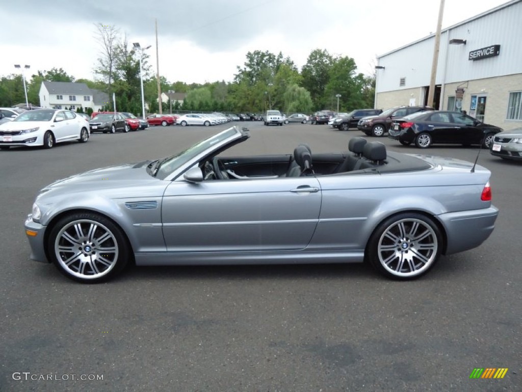 Silver Grey Metallic 2005 BMW M3 Convertible Exterior Photo #70012369