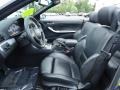 2005 BMW M3 Black Interior Front Seat Photo