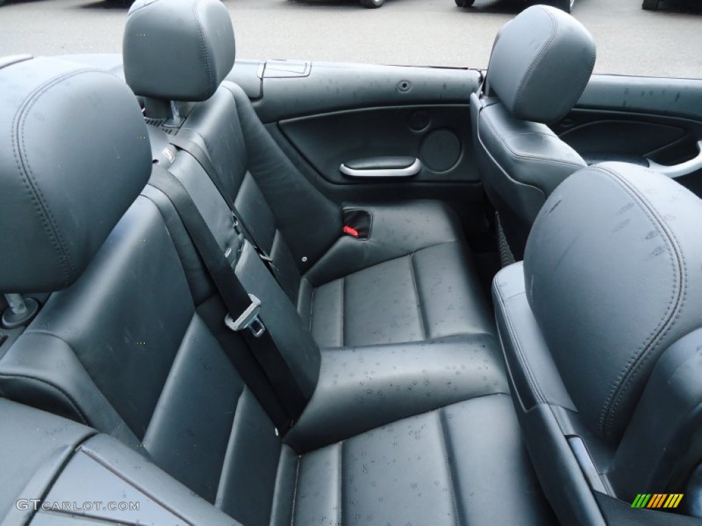 2005 BMW M3 Convertible Rear Seat Photo #70012427