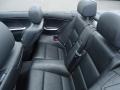 2005 BMW M3 Black Interior Rear Seat Photo