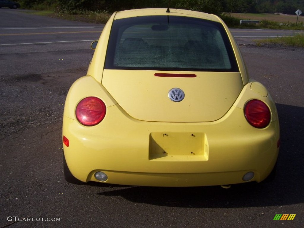 2003 New Beetle GLS Coupe - Sunflower Yellow / Black photo #6