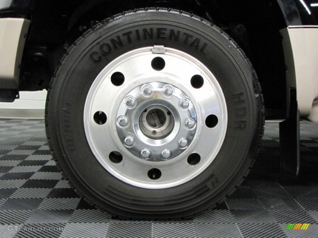 2008 Ford F450 Super Duty King Ranch Crew Cab 4x4 Dually Wheel Photo #70013613