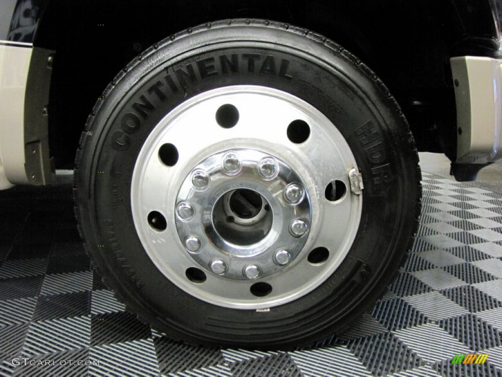 2008 Ford F450 Super Duty King Ranch Crew Cab 4x4 Dually Wheel Photo #70013625