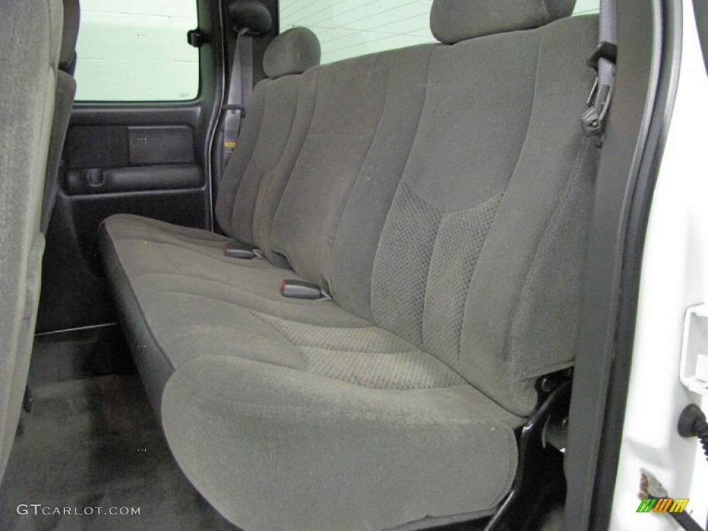 2004 Chevrolet Silverado 1500 Z71 Extended Cab 4x4 Rear Seat Photo #70013759