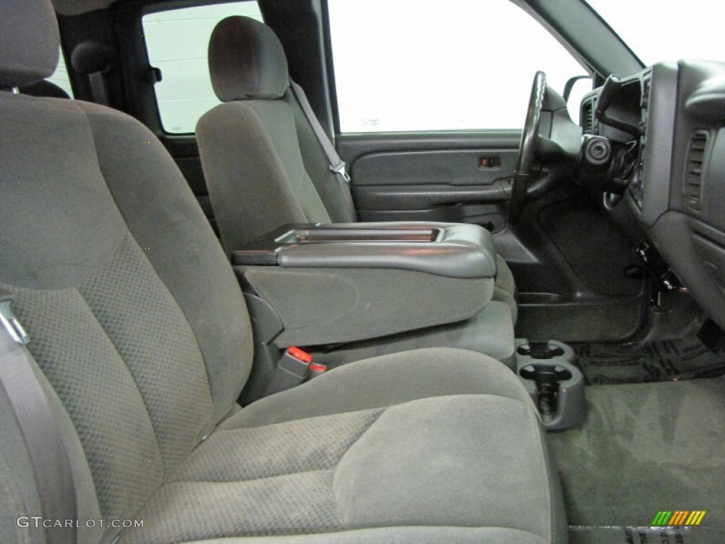 Medium Gray Interior 2004 Chevrolet Silverado 1500 Z71 Extended Cab 4x4 Photo #70013783