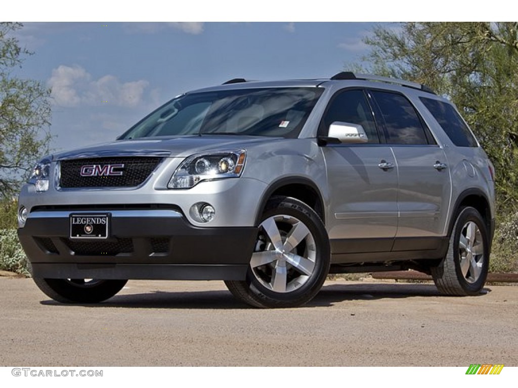 2011 Acadia SLT AWD - Quicksilver Metallic / Light Titanium photo #1