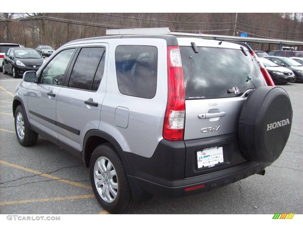 2005 CR-V EX 4WD - Satin Silver Metallic / Black photo #21