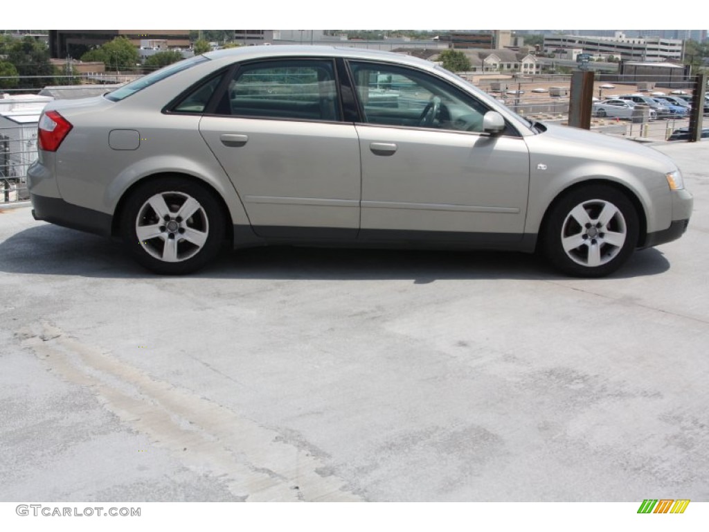 2002 A4 1.8T quattro Sedan - Canvas Beige Metallic / Beige photo #6