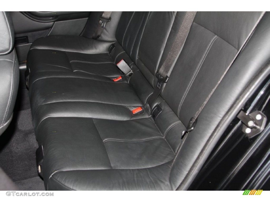 Black Interior 2003 BMW 5 Series 525i Sport Wagon Photo #70015549