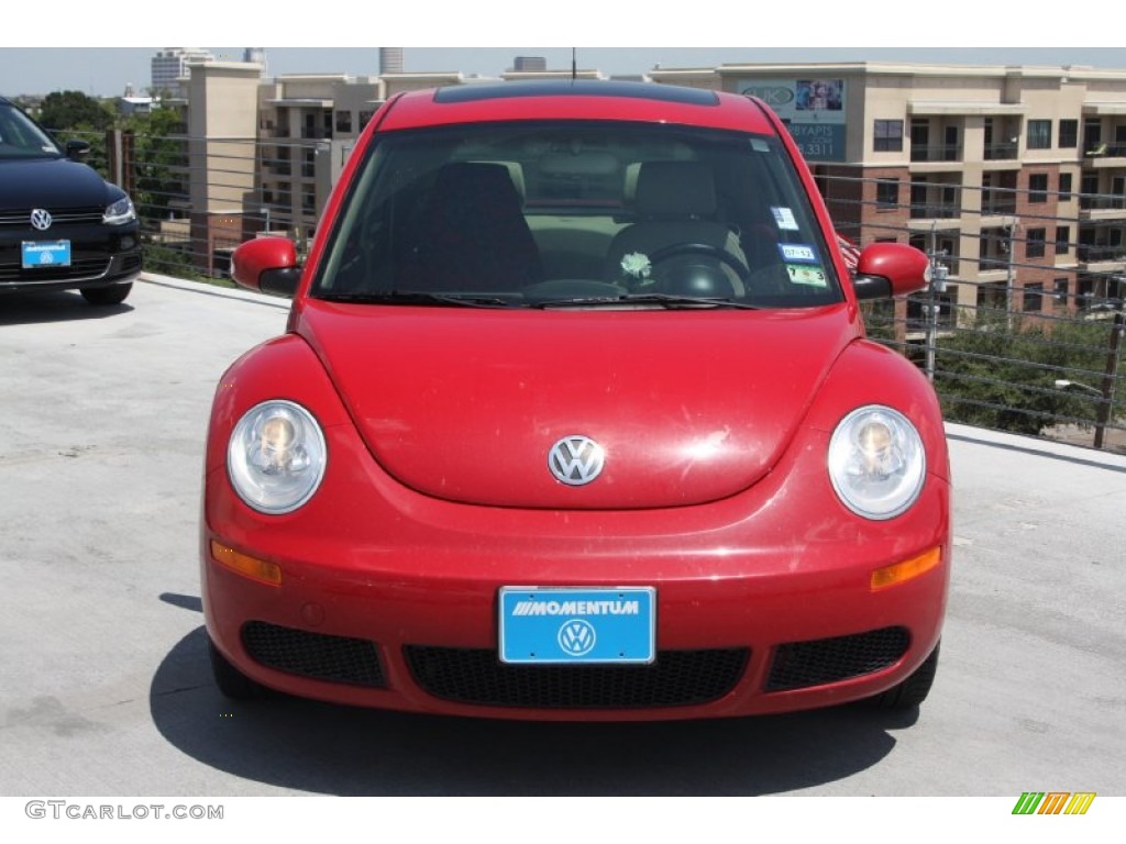 2009 New Beetle 2.5 Coupe - Salsa Red / Cream photo #2