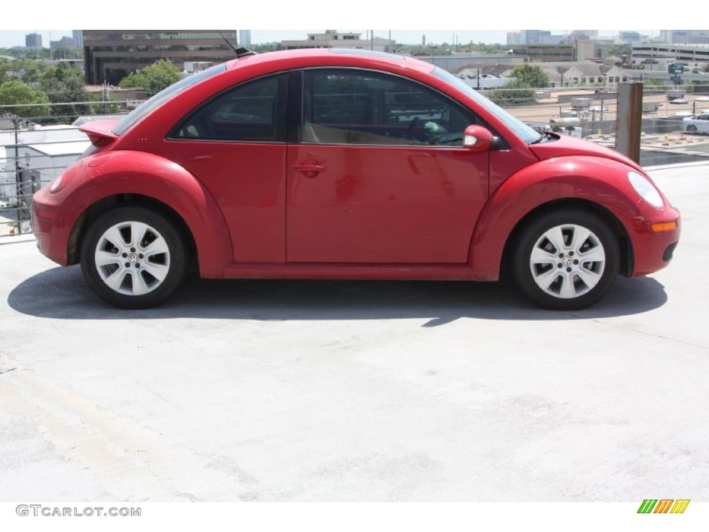 2009 New Beetle 2.5 Coupe - Salsa Red / Cream photo #6