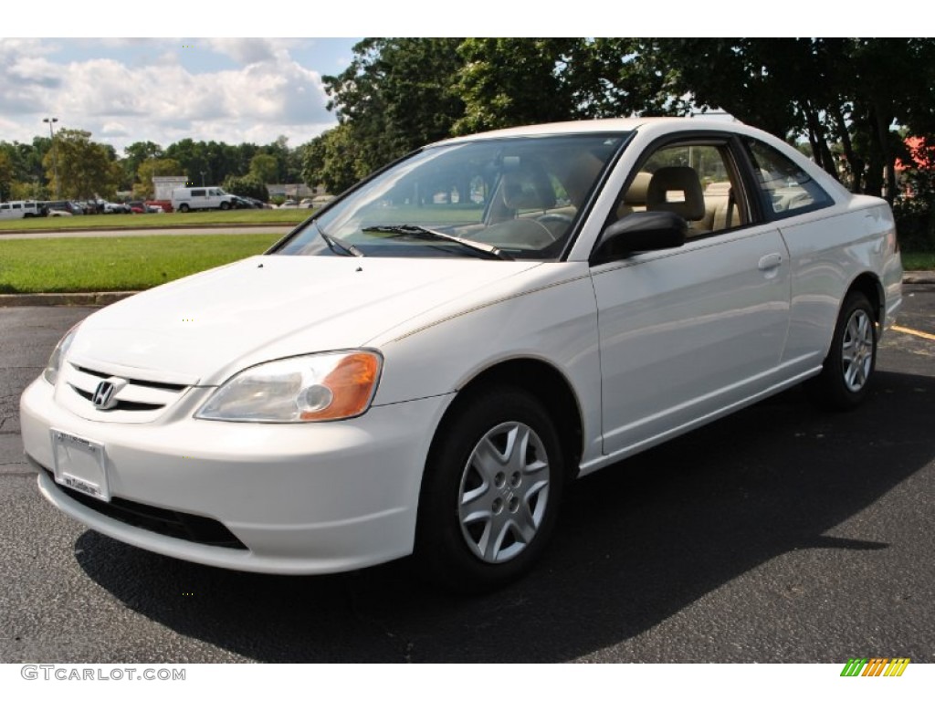 Taffeta White Honda Civic