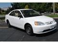 2003 Taffeta White Honda Civic LX Coupe  photo #7