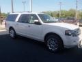 2012 White Platinum Tri-Coat Ford Expedition EL Limited 4x4  photo #35