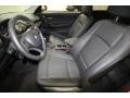 Black 2009 BMW 1 Series 128i Coupe Interior Color