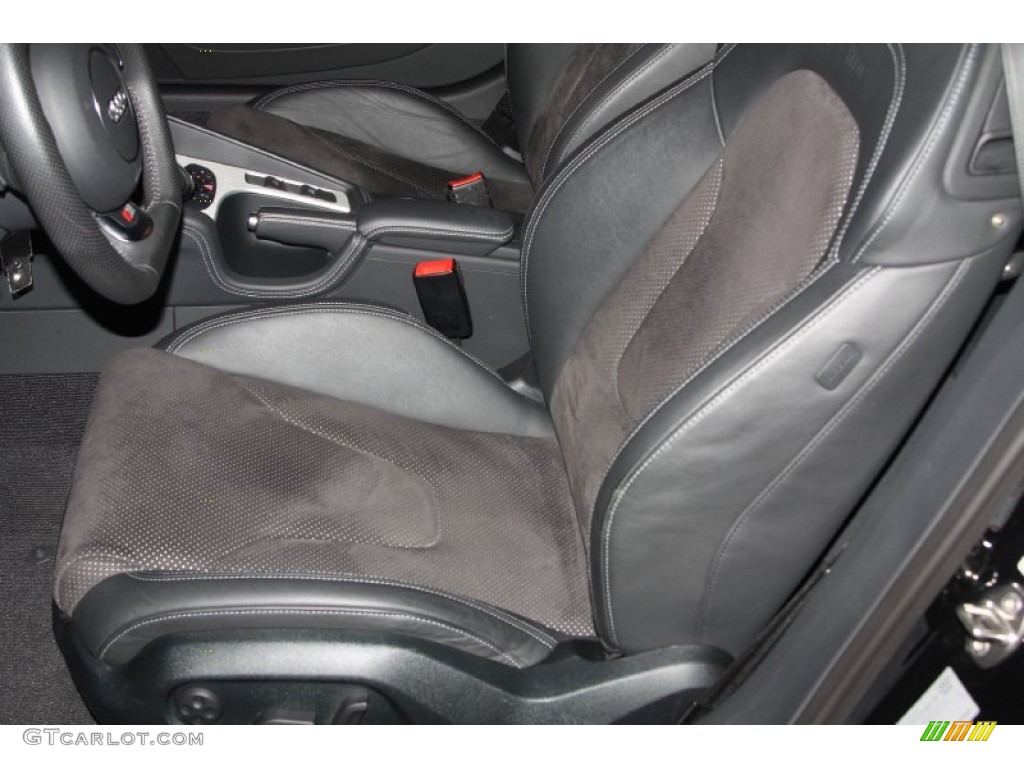 Black Interior 2011 Audi TT 2.0T quattro Roadster Photo #70022482