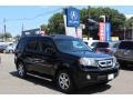 2011 Crystal Black Pearl Honda Pilot Touring 4WD  photo #1
