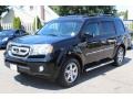 2011 Crystal Black Pearl Honda Pilot Touring 4WD  photo #7