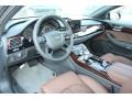 Nougat Brown Prime Interior Photo for 2013 Audi A8 #70023391