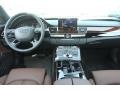 Nougat Brown Dashboard Photo for 2013 Audi A8 #70023454