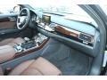 Nougat Brown Dashboard Photo for 2013 Audi A8 #70023577