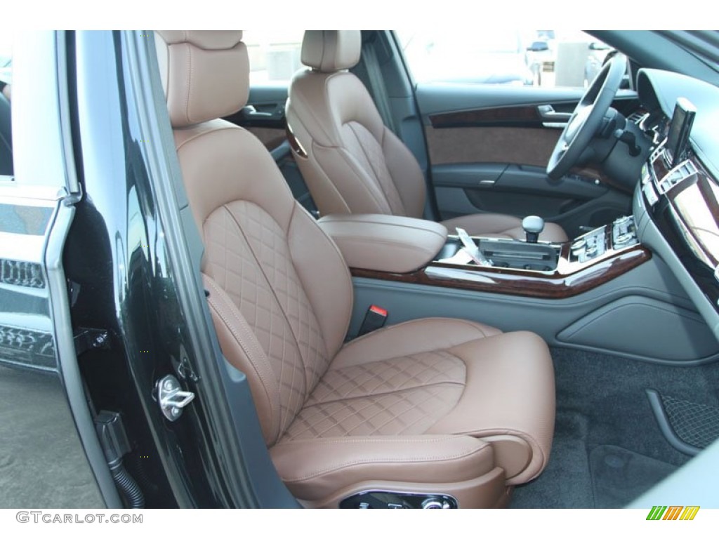 2013 Audi A8 L 4.0T quattro Front Seat Photo #70023589