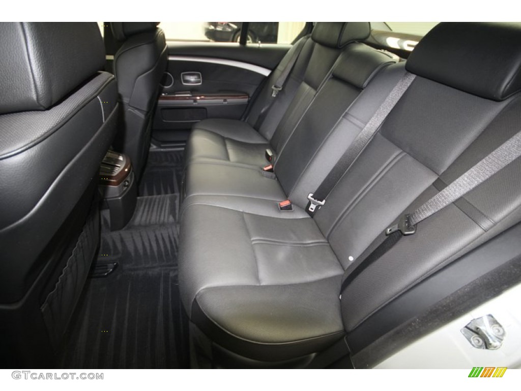 2006 7 Series 750i Sedan - Titanium Silver Metallic / Black/Black photo #14