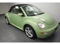 2004 Cyber Green Metallic Volkswagen New Beetle GLS 1.8T Convertible  photo #9