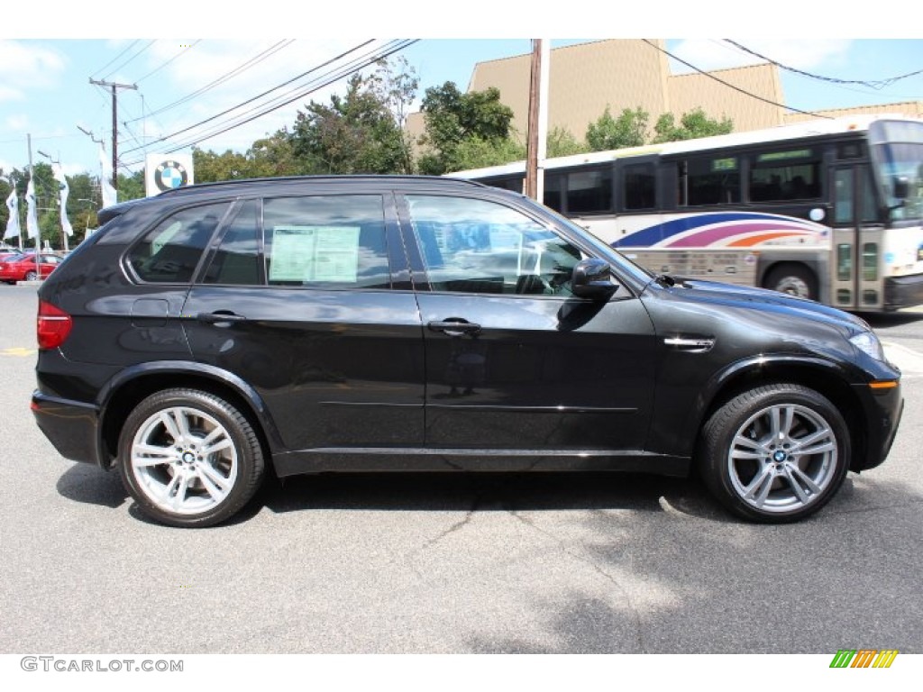 Black Sapphire Metallic 2012 BMW X5 M Standard X5 M Model Exterior Photo #70024757