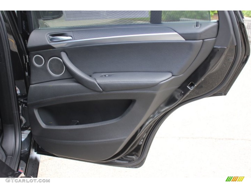 2012 BMW X5 M Standard X5 M Model Black Door Panel Photo #70024992