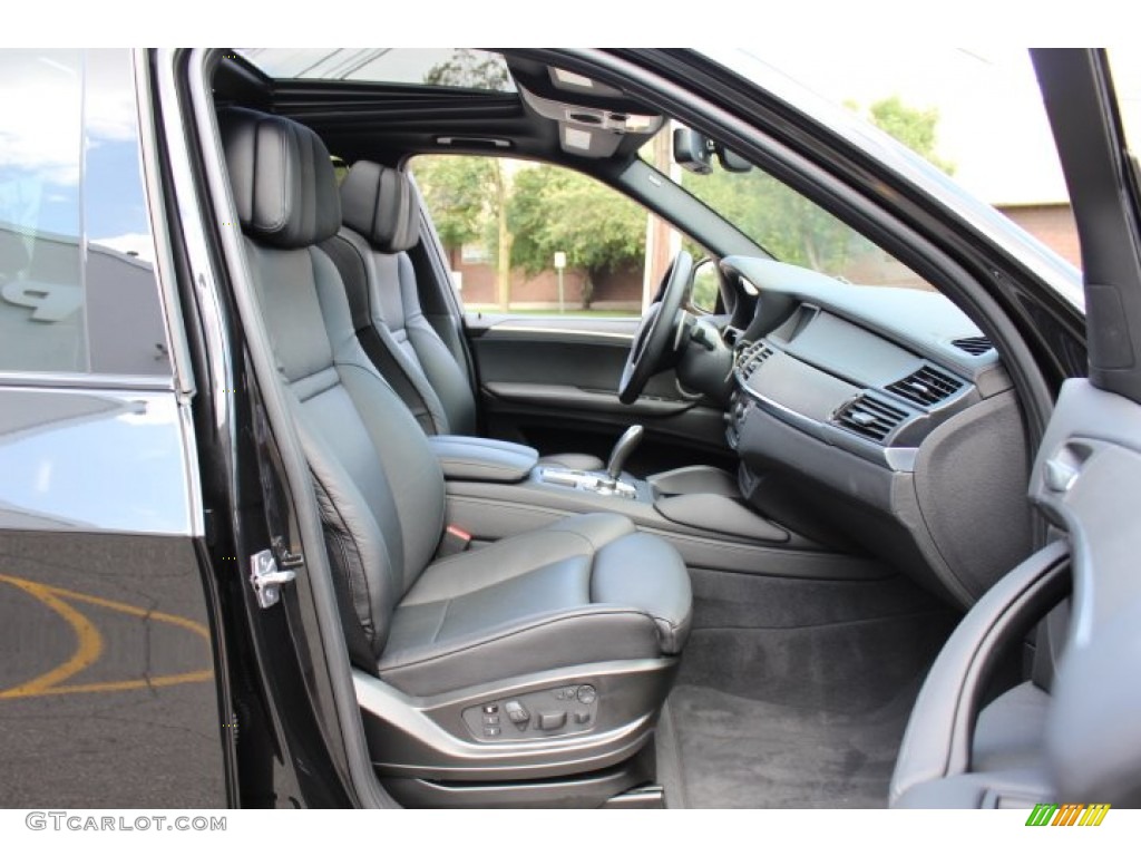 Black Interior 2012 BMW X5 M Standard X5 M Model Photo #70025037