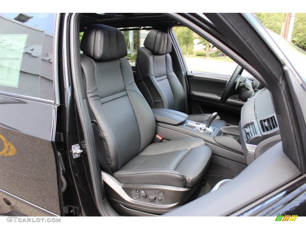 Black Interior 2012 BMW X5 M Standard X5 M Model Photo #70025046