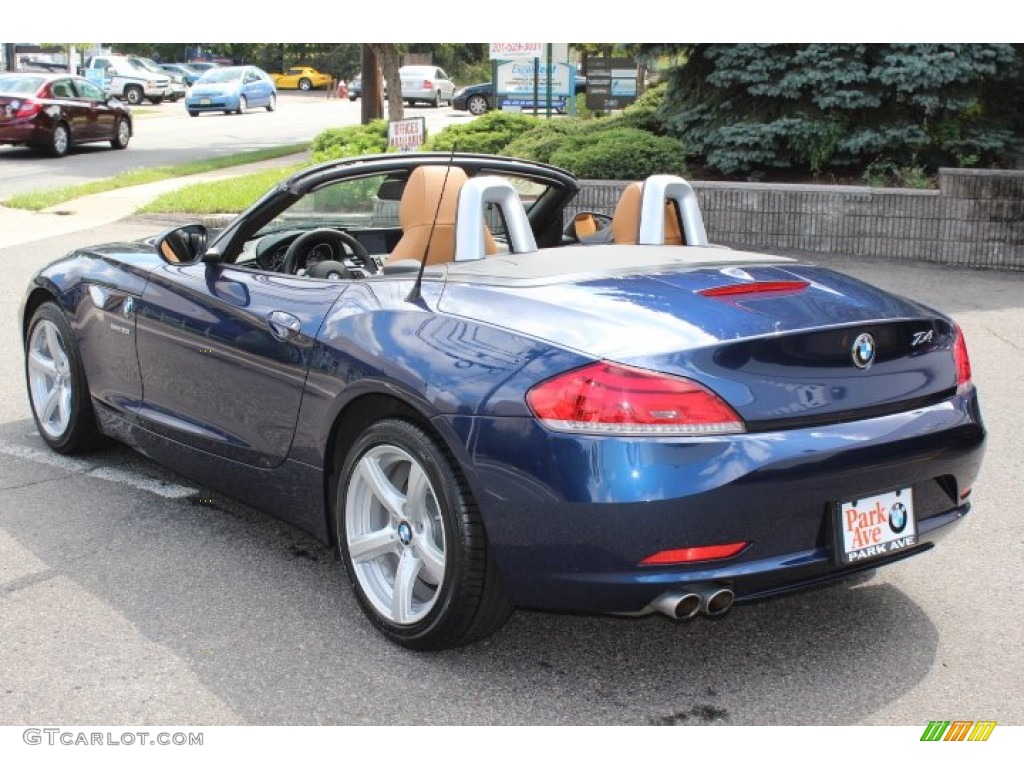 2011 Z4 sDrive30i Roadster - Deep Sea Blue Metallic / Walnut photo #7