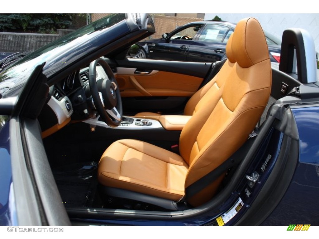 2011 Z4 sDrive30i Roadster - Deep Sea Blue Metallic / Walnut photo #11