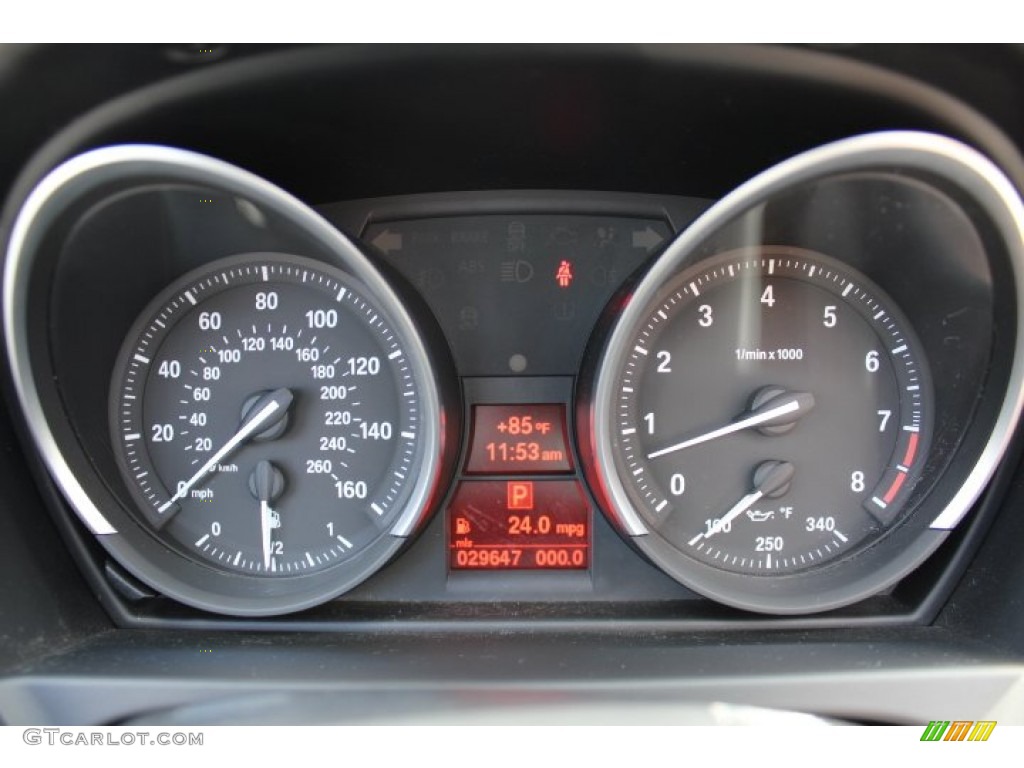 2011 Z4 sDrive30i Roadster - Deep Sea Blue Metallic / Walnut photo #20