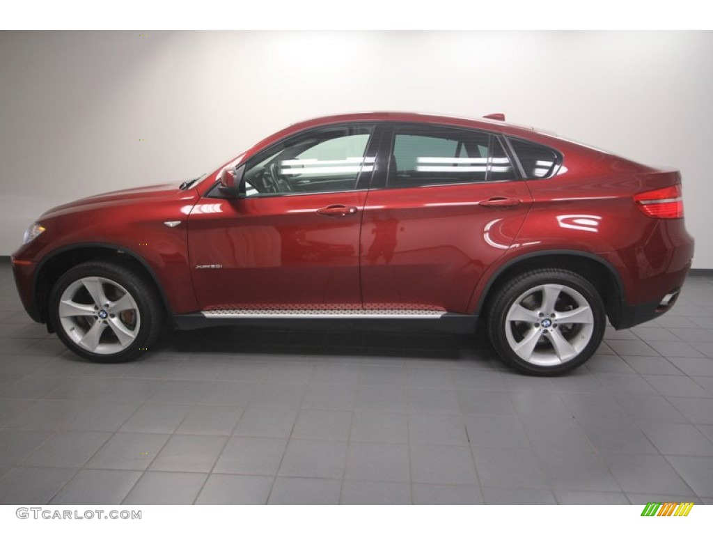 Vermilion Red Metallic 2009 BMW X6 xDrive50i Exterior Photo #70025775