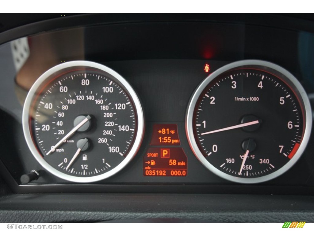 2009 BMW X6 xDrive50i Gauges Photo #70026311