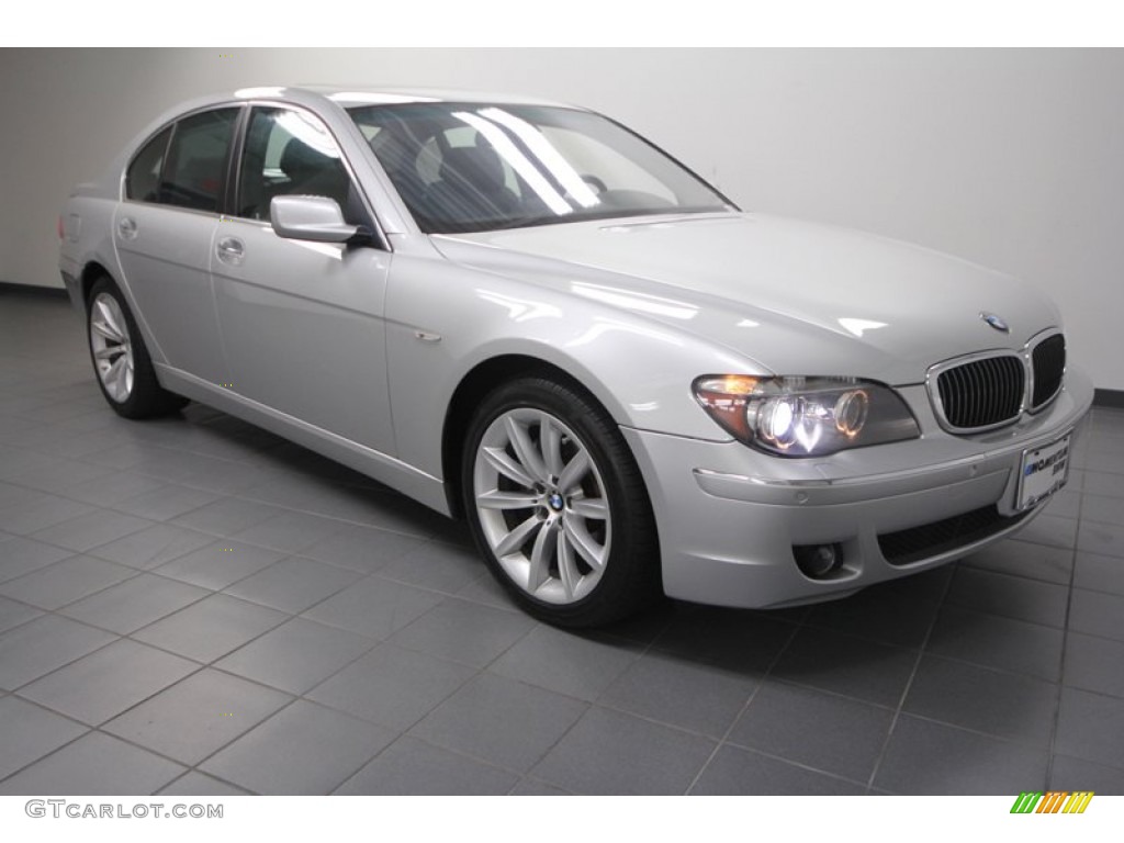 Titanium Silver Metallic 2008 BMW 7 Series 750i Sedan Exterior Photo #70026325