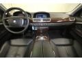 Black 2008 BMW 7 Series 750i Sedan Dashboard