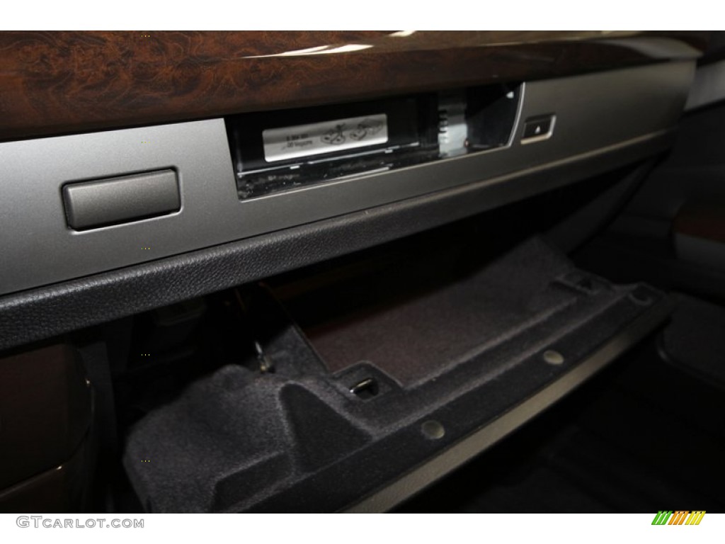2008 7 Series 750i Sedan - Titanium Silver Metallic / Black photo #17