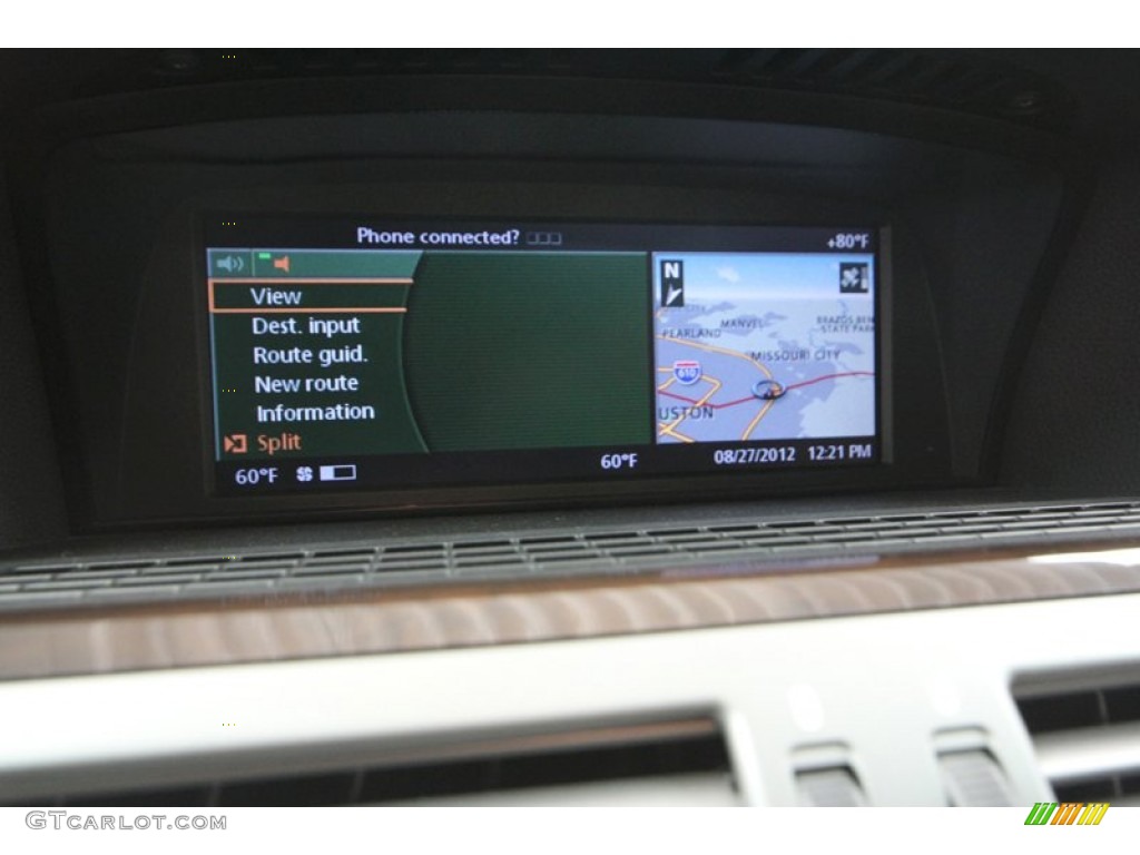 2008 7 Series 750i Sedan - Titanium Silver Metallic / Black photo #18