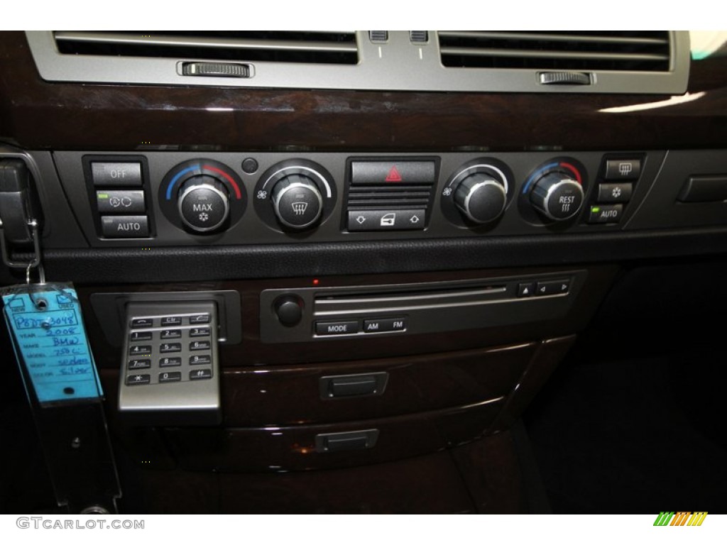 2008 BMW 7 Series 750i Sedan Controls Photo #70026539